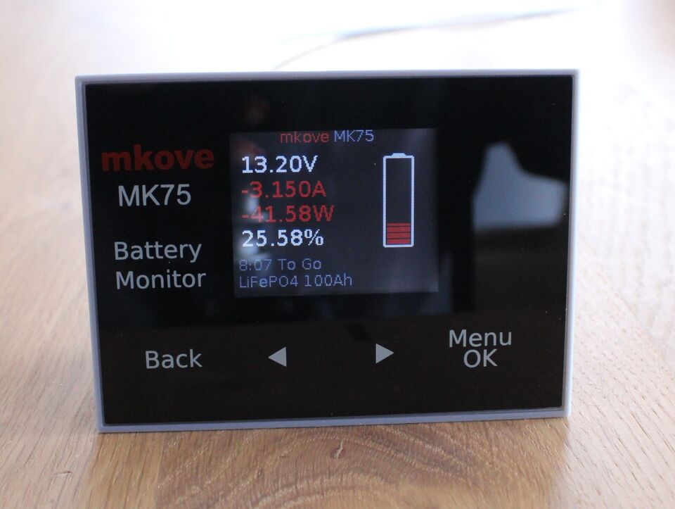 Mkove MK75HV with 500 Amp Shunt