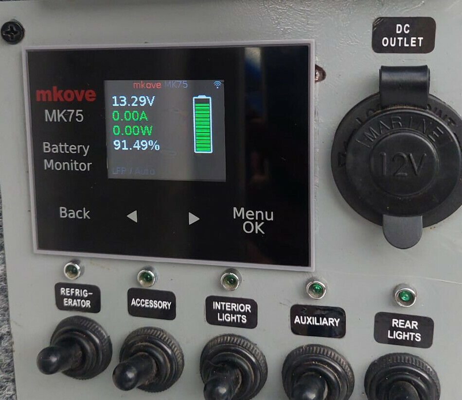 Mkove MK75HV with 500 Amp Shunt
